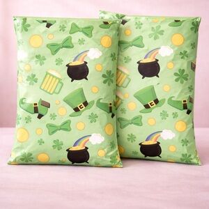 Lucky Mail - St.Patricks Day/Summer/Spring Poly Mailers - Set of 10